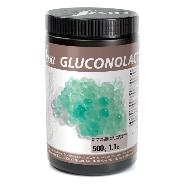 Pot de 500 g de Gluconolactat Sosa pour sphérification inversée en cuisine moléculaire