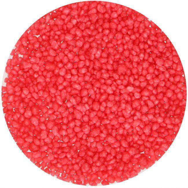 Rotes süßes Granulat – 80 g – FUN CAKES