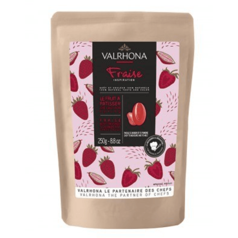 Inspiration Fraise - Pistoles 250g - VALRHONA