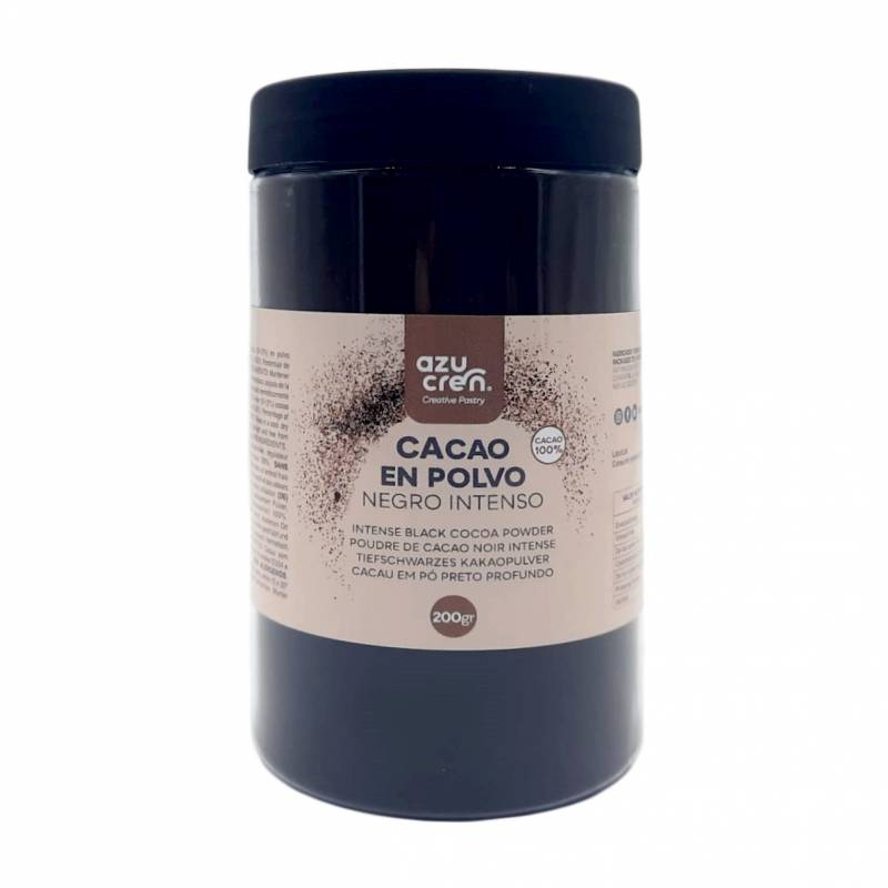 Cacao en Poudre Noir Intense 200 g | 100 % Cacao