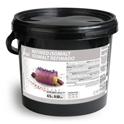 Isomalt en poudre Sosa 4,5 kg pour sucre artistique et pâtisserie professionnelle