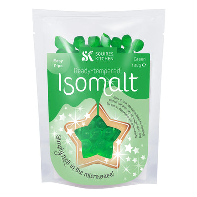 Isomalt vert pré-tempéré 125 g Squires Kitchen Easy Pip
