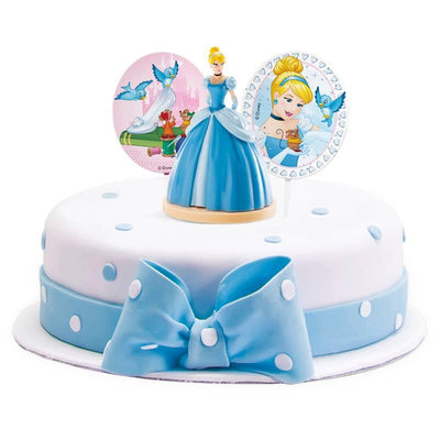 Kit de décoration d'anniversaire Cendrillon - DEKORA