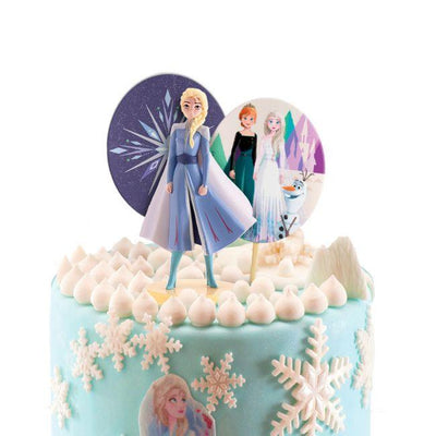 Kit Décoration Gâteau Elsa Frozen 2 - DEKORA