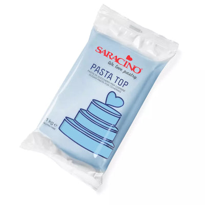 Pâte à sucre Saracino Pasta Top Bleu Ciel Clair 1kg