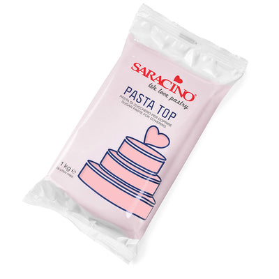 Pâte à sucre Saracino Pasta Top 1kg rose bébé