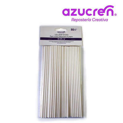 50 Bâtonnets à Sucettes - 15cm
