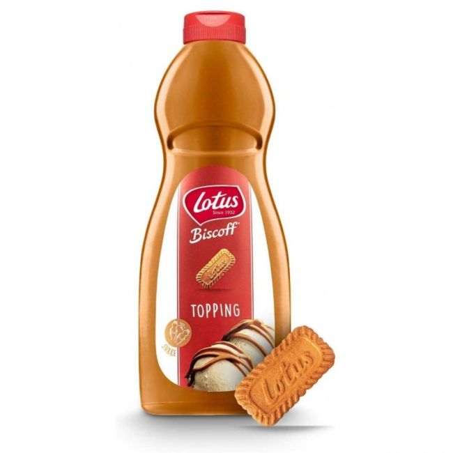 Lotus Biscoff Speculoos Topping 1L - LOTUS