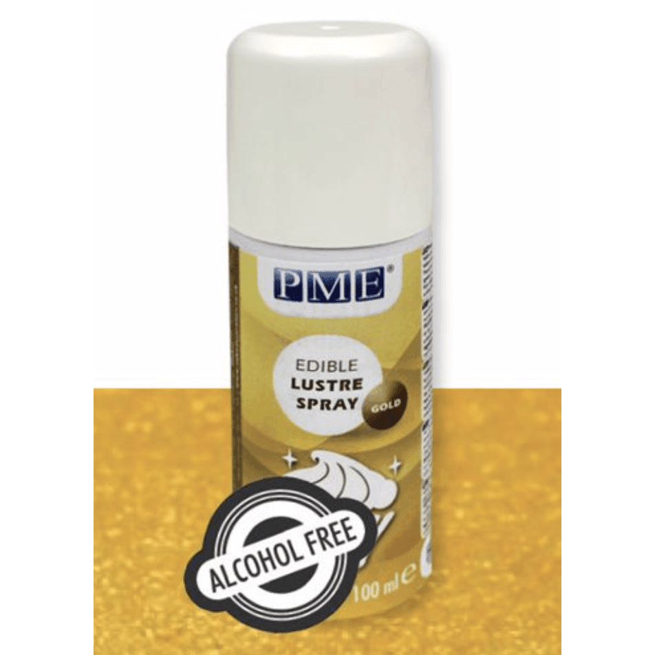 Lustre Spray - Gold / Or Sans AlcoolI PME I Patiss'land 