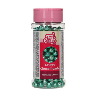 Chocoparels - Metallic Groen 60g