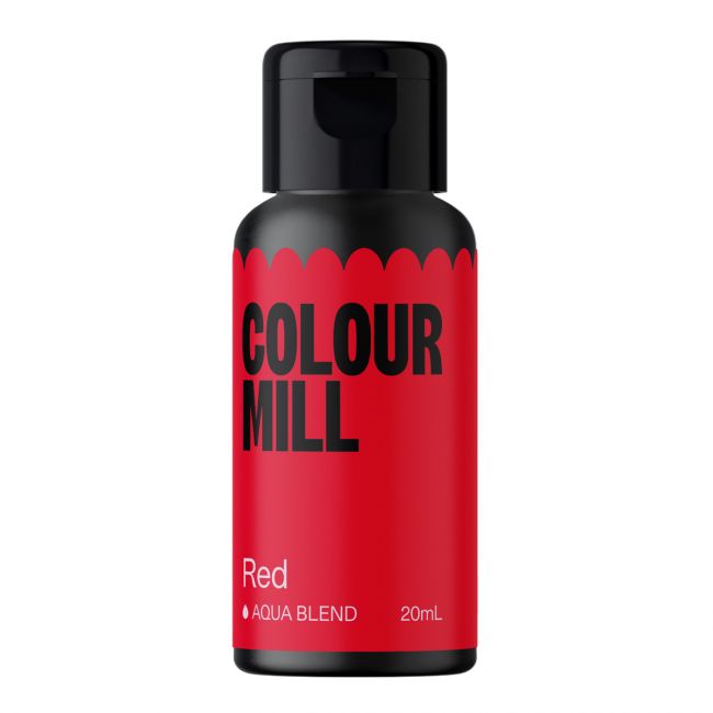 Colorante solubile in acqua - Colore rosso mulino