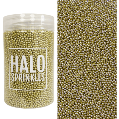 Mini Billes - High Shine Gold 125g - HALO SPRINKLES