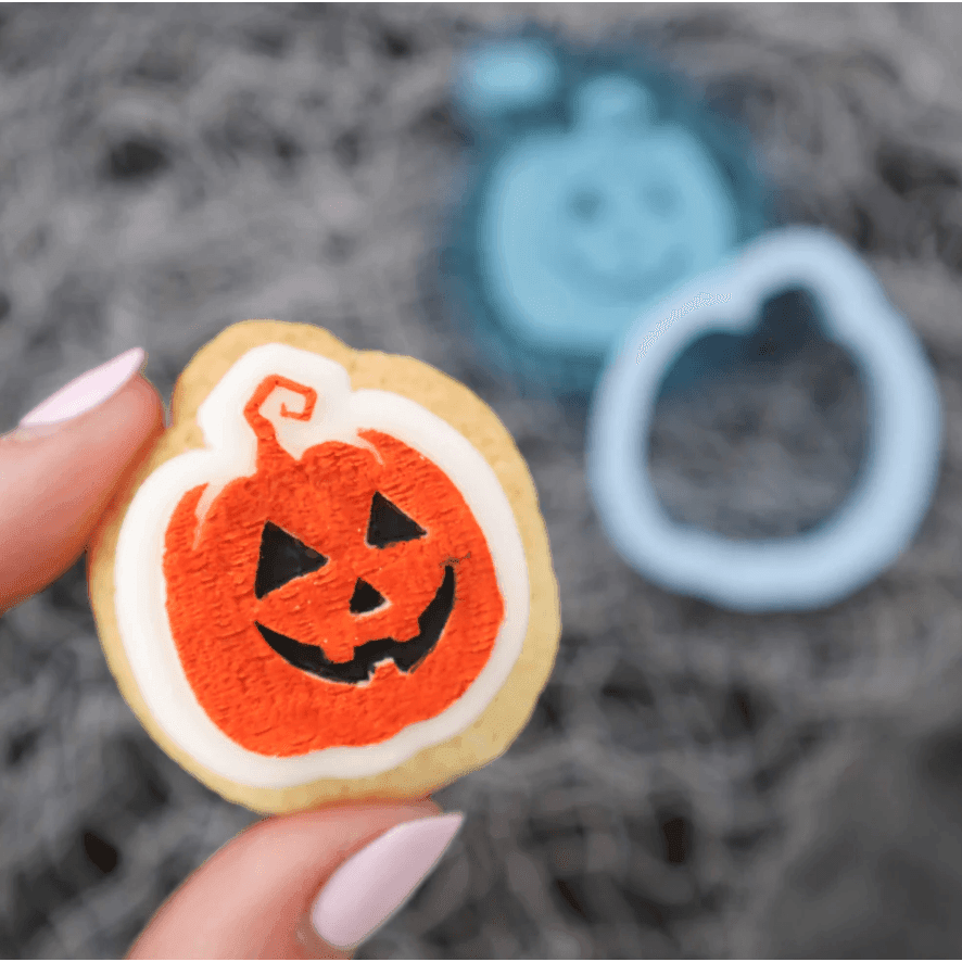 MINI Stamp N Cut - Creepy Pumpkin - SWEET STAMP