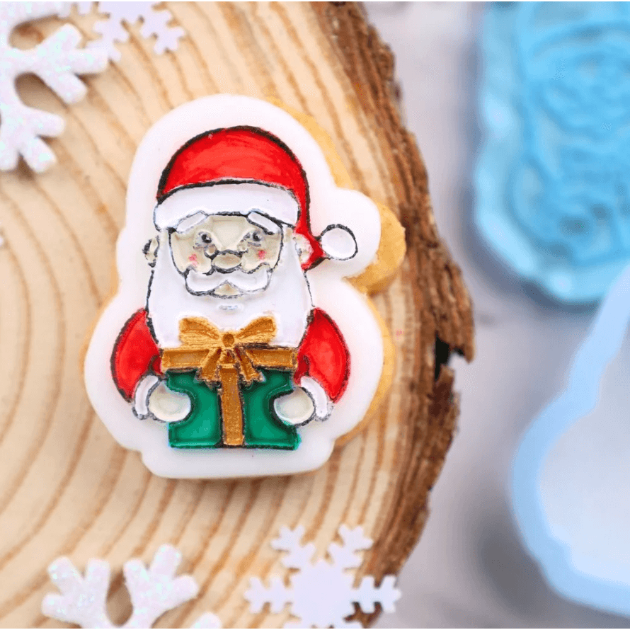 MINI Stamp N Cut - Santa Gift Box - SWEET STAMP