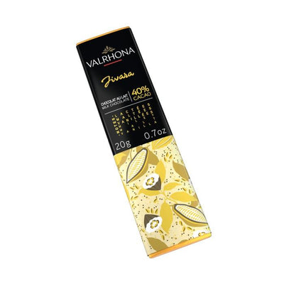Mini tablette de chocolat au lait Valrhona Jivara 40 % – 20 g