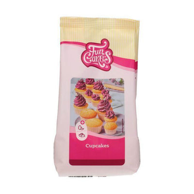Photo d'un paquet de mix pour cupcakes, prêt à l'emploi pour la réalisation de délicieux cupcakes et gâteaux moelleux et savoureux.