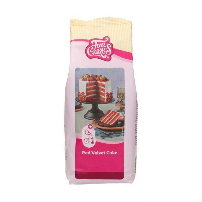 Mix pour Red Velvet Cake - 1kg - FUN CAKES