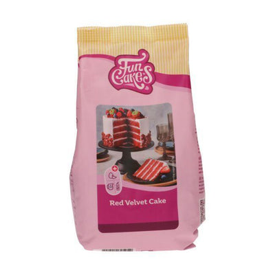 Mix pour Red Velvet Cake - 500g - FUN CAKES
