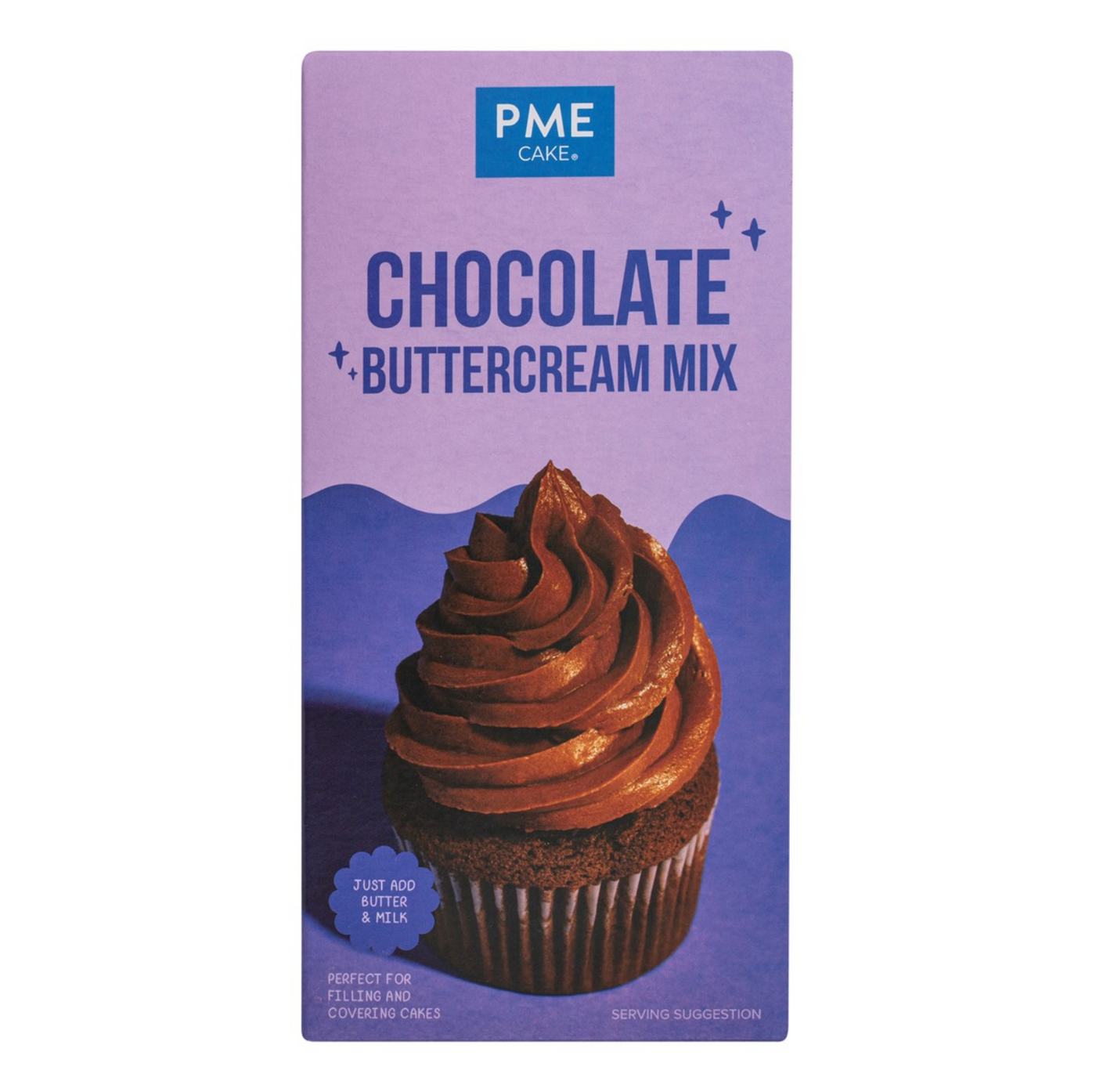 PME Cake Chocolate Buttercream Mix 450 g – boîte