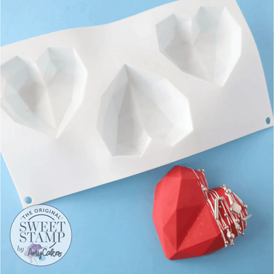 Moule 3D Coeur (Modèle au choix) - SWEET STAMP