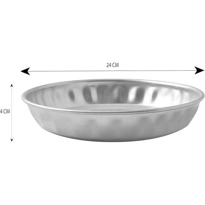 Moule A Tarte 24 Cm Inox 18/10 - STEEL PAN