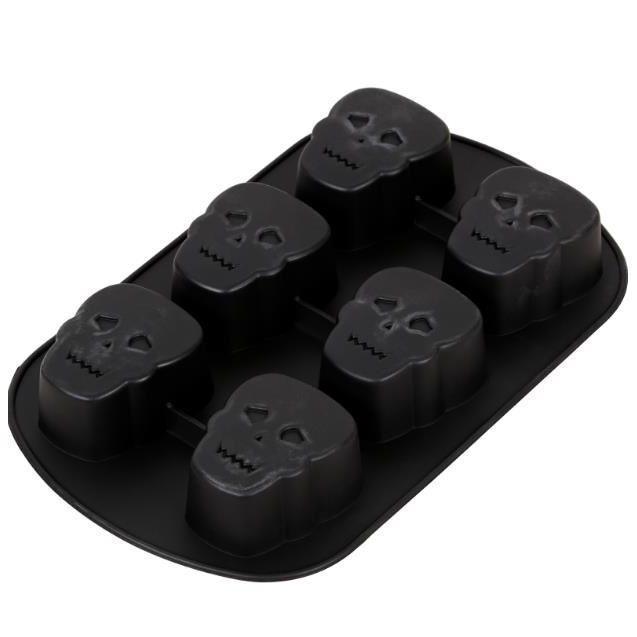 Totenkopf-Silikonform – WILTON