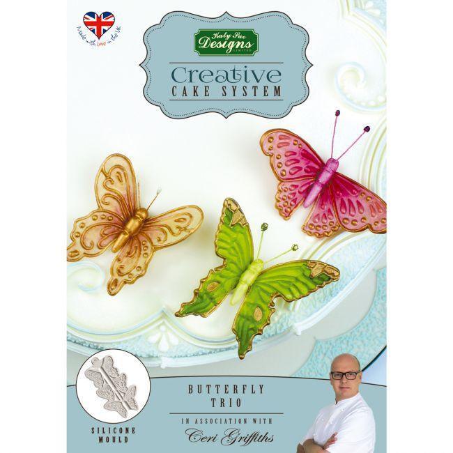 Moule Katy Sue - 3 Papillons