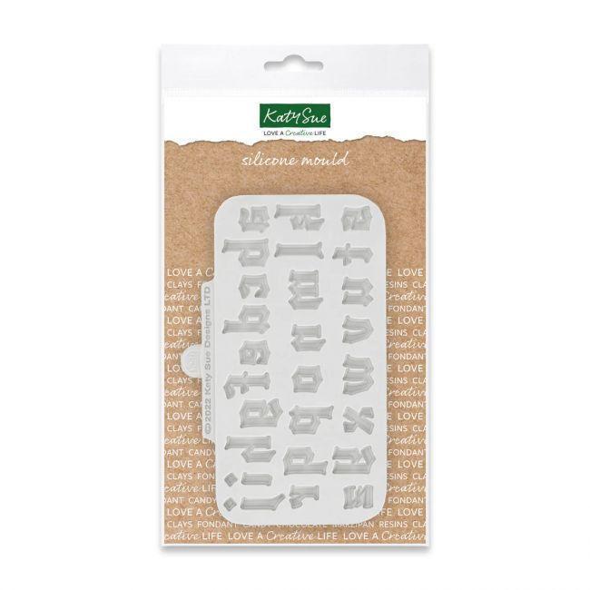 Moule Katy Sue - Alphabet Gothique Minuscule