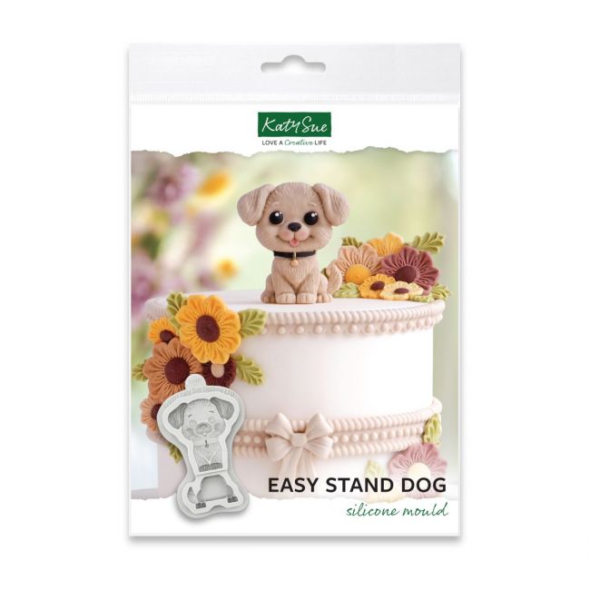 Moule Katy Sue - Chien Debout Easy Stand