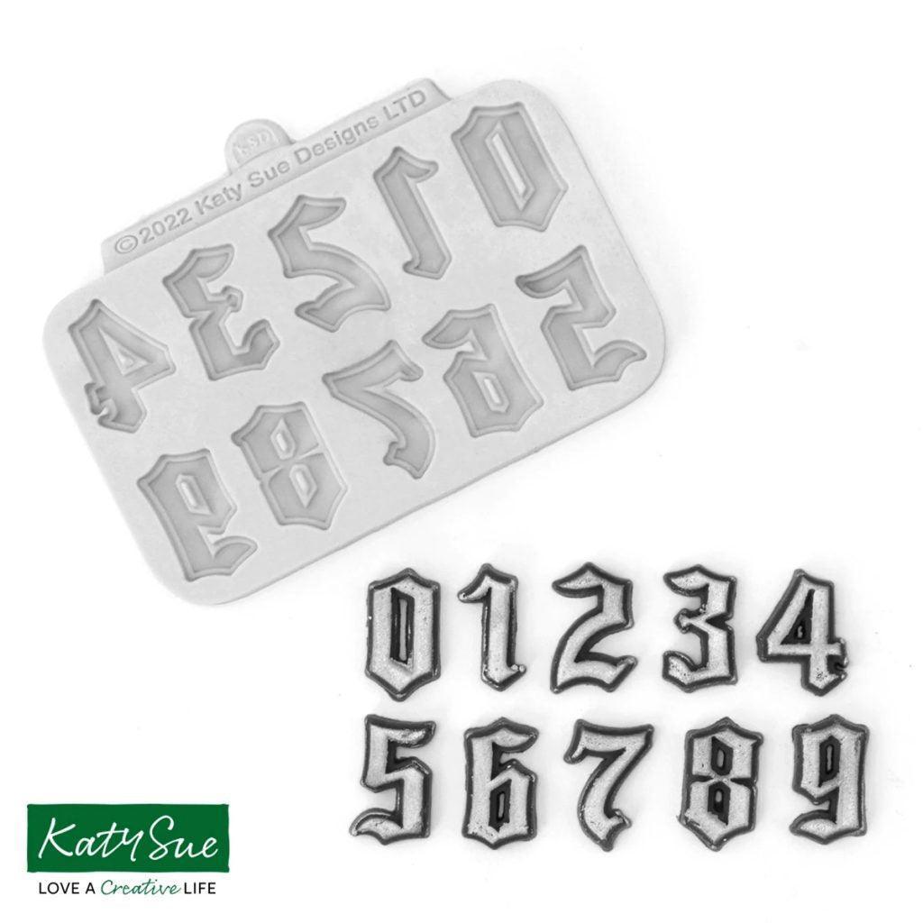 Moule Katy Sue - Chiffres Gothiques