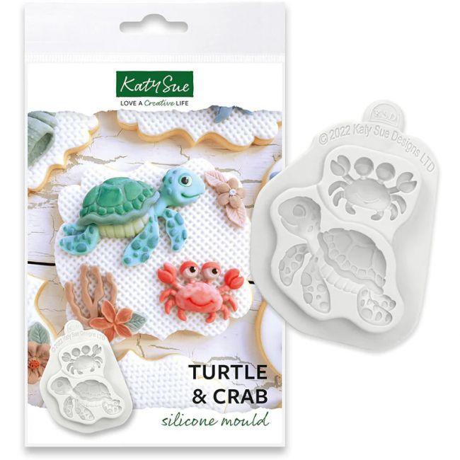 Moule Katy Sue - Crabe et Tortue