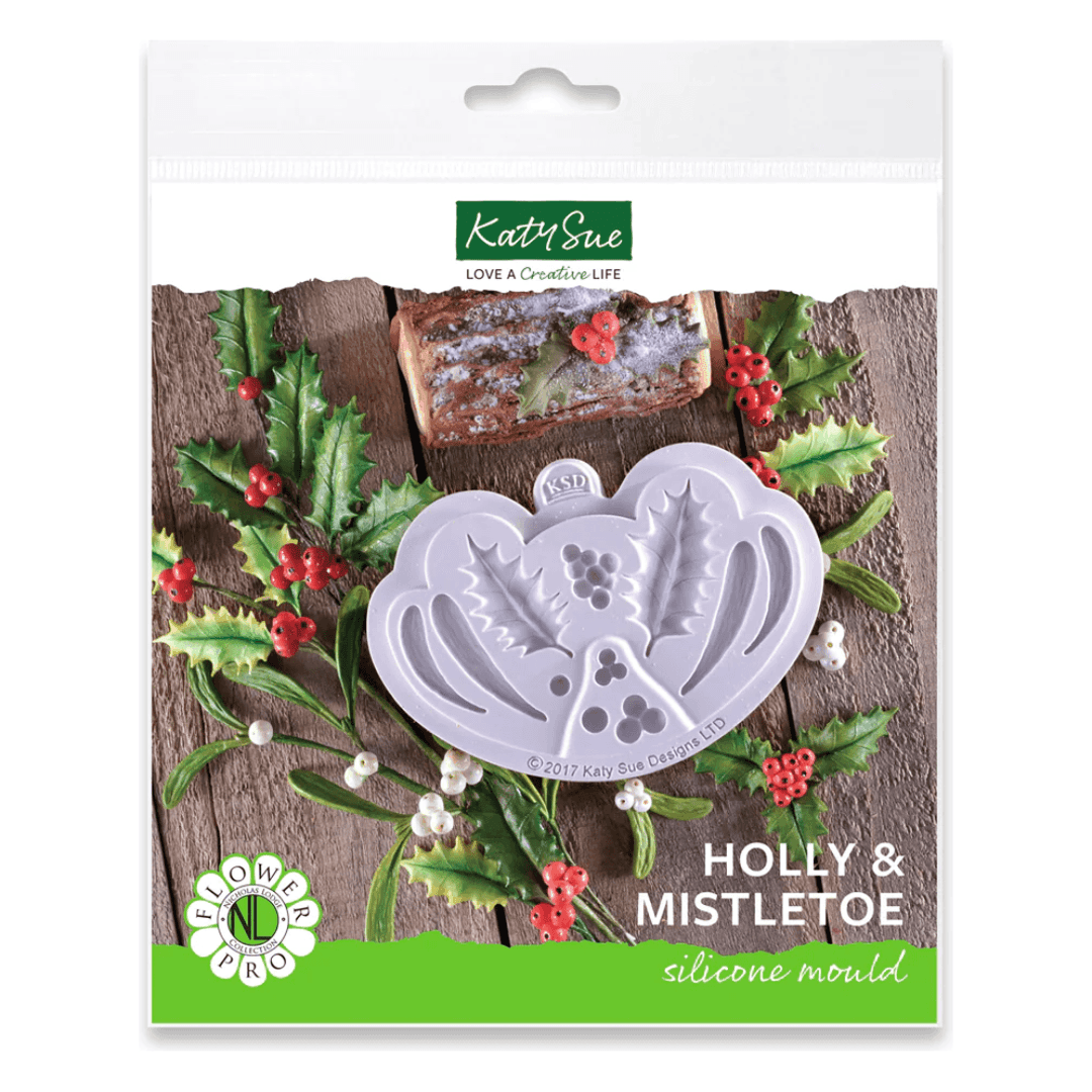 Moule Katy Sue - Holly & Misteltoe