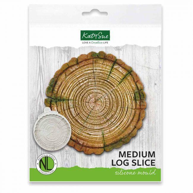 Moule Katy Sue - Medium Log Slice