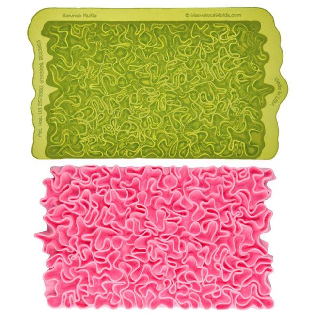 Moule Marvelous - Scrunch Ruffle Simpress - MARVELOUS MOLDS