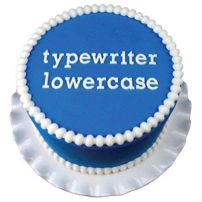 Moule Marvelous - Typewriter Lowercase - MARVELOUS MOLDS