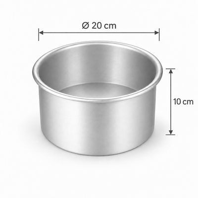 Moule rond PME diamètre 20 cm hauteur 10 cm