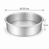 PME round cake tin Ø 33 cm, height 10 cm