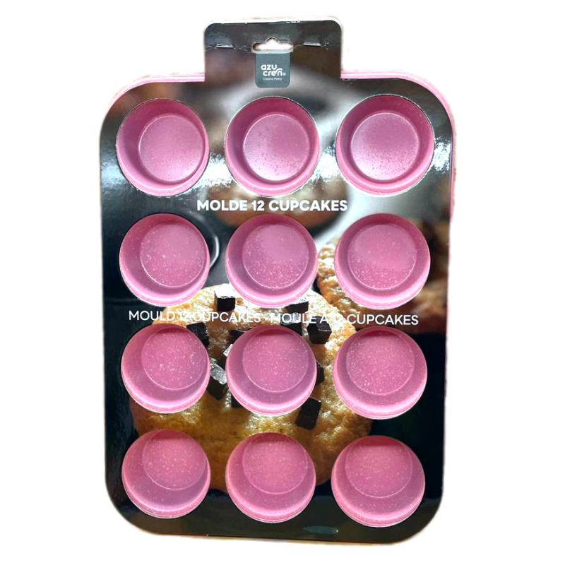 Moule Silicone 12 Cupcakes