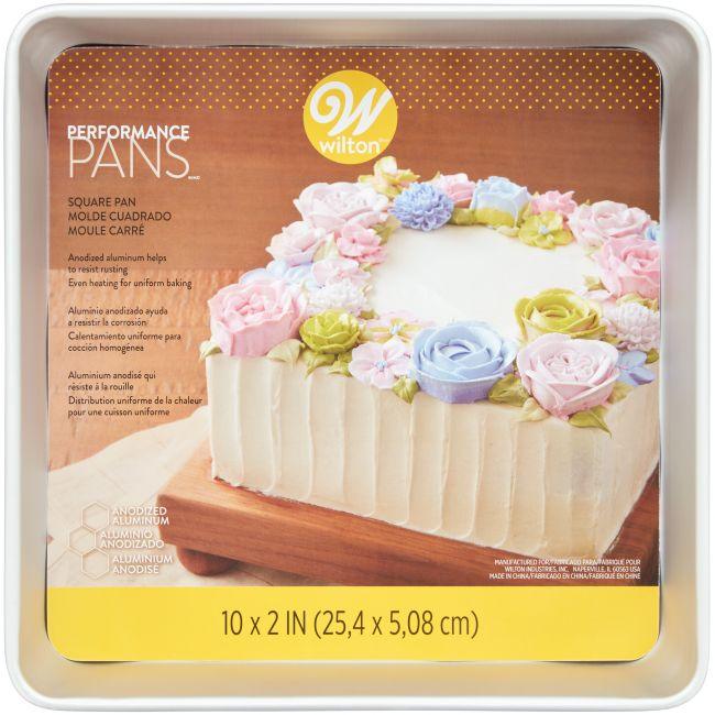 Performance Pans® Stampo per Torta Quadrato 25x25 cm