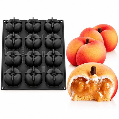 Moule Flat Peach 400 x 300 mm - 12 Empreintes