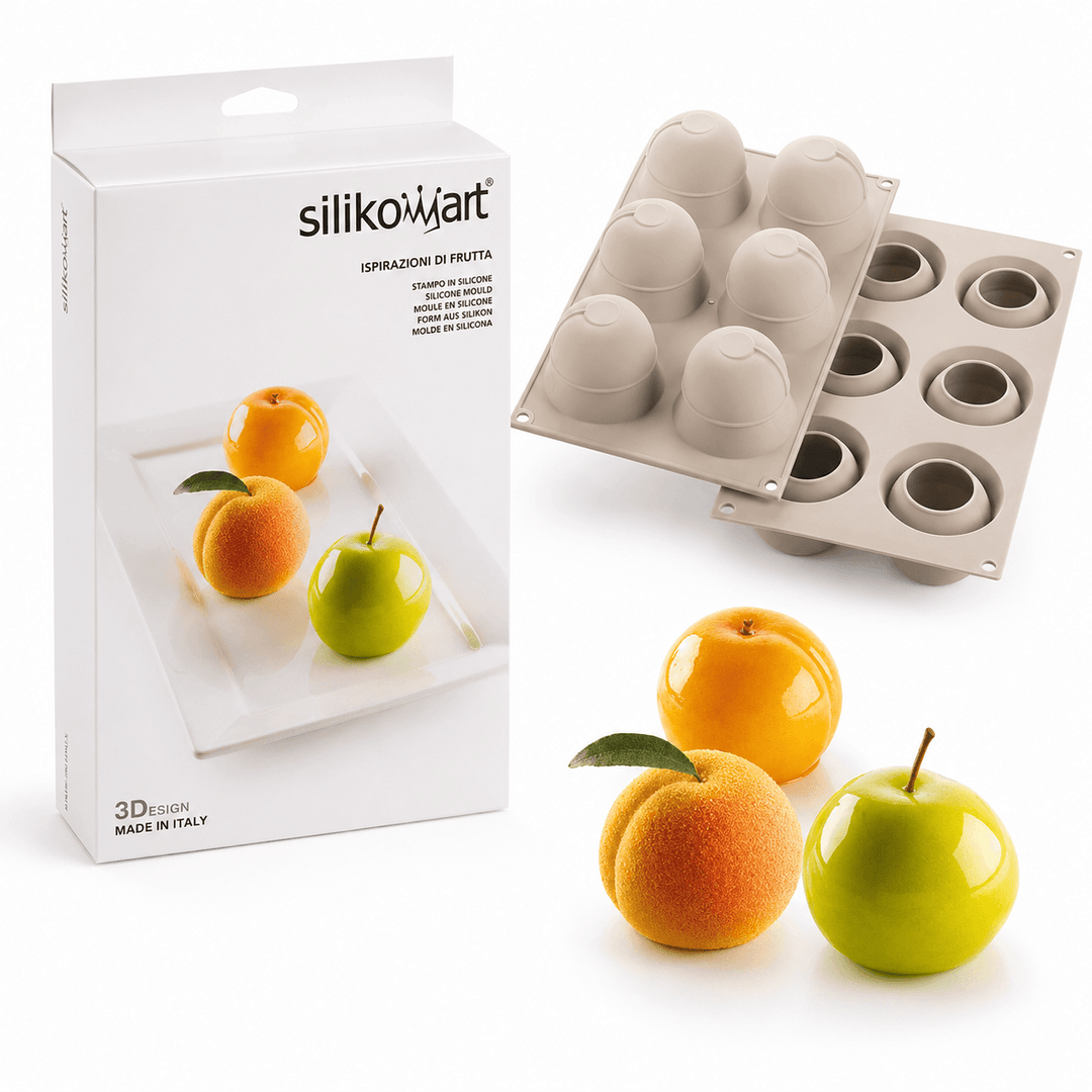 Moule Trompe l'oeil assortiment de fruits - Ispirazioni di Frutta
