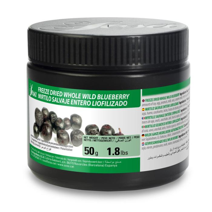 Myrtilles Sauvages Entières Lyophilisées 50g