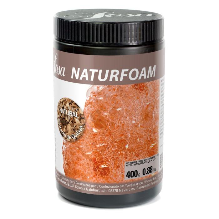 Naturfoam Sosa – Agent moussant végétal pour boissons aromatisées – Pot 400 g