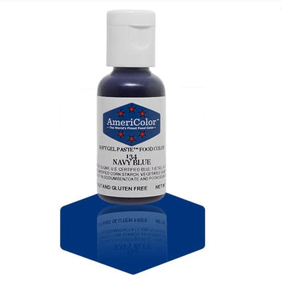 colorant alimentaire bleu marine, navy blue, AmeriColor, gel colorant pâtisserie