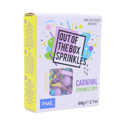 Out of the Box Sprinkles - Carnival 60g - Patissland