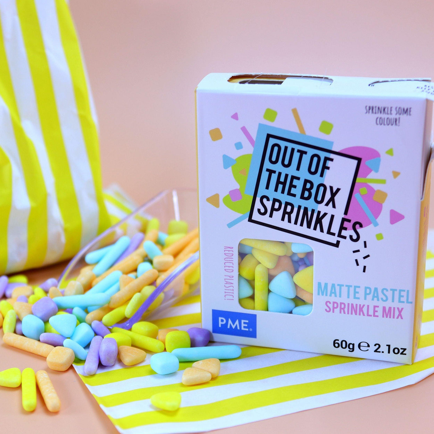 Out of the Box Sprinkles - Matte Pastel 60g - Patissland