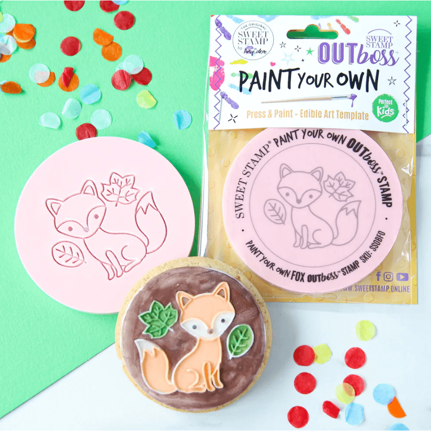 Outboss Paint your Own - Fox - SWEET STAMP