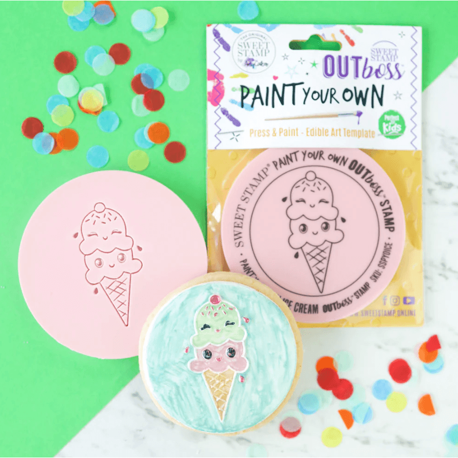 Outboss Paint your Own - Ice Cream