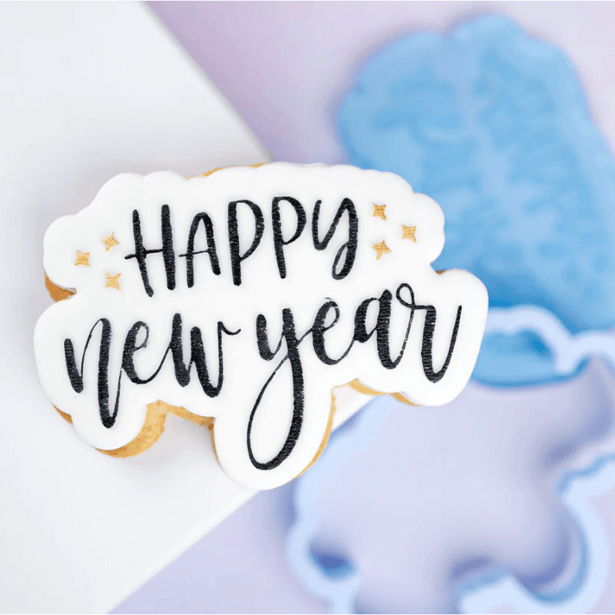 OUTboss Stamp N Cut - Happy New Year