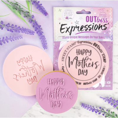 Outbosser - Trendy Happy Mother's Day - SWEET STAMP